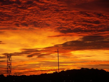 Zelda Wynn; Mt Albert Sunrise; A wonderful sight, was worth getting up early for it.