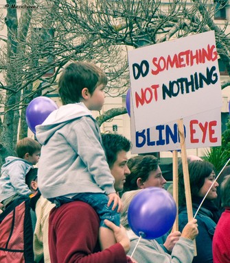 Chrysler Menchavez; Do Something No Nothing; Silent Voices   March against Child Abuse