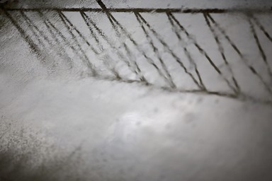 Sotheany Ream; Balcony; A reflection of the balcony during the rain on a Monday morning.