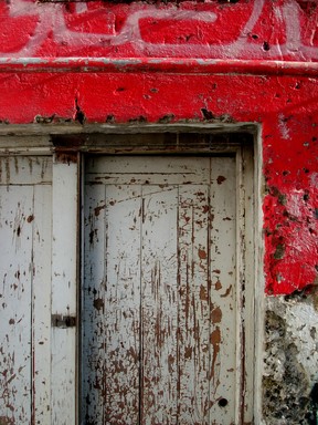 Martin Horspool; Distressed paint near Ponsonby Rd