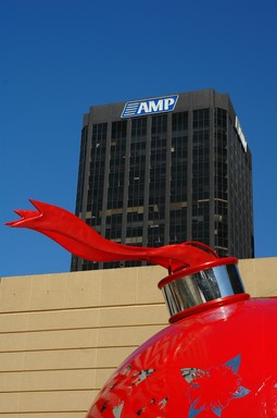  Downtown Auckland at Christmas time.