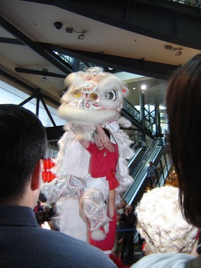 Dragon dance; Sky City CBD