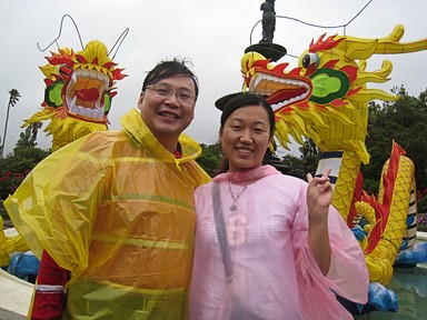 Eme Kilkenny; Couple; Happy couple 2008 Lantern Festival