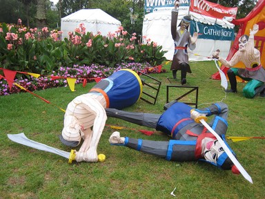 Eme Kilkenny; Fallen Warriors; Rain soaked warriors fight horizontally