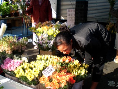 Sonja Singh; Otara Flowers