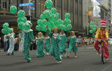 Doug Humby; A good old Irish parade; Such fun and musical mirth!