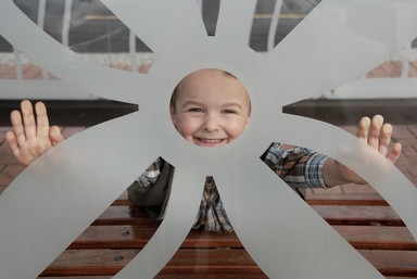 Chris Melville; Smiley Faced Bus Stop