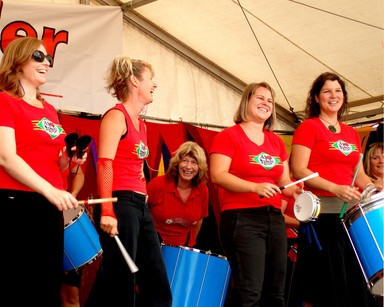 Martin Horspool; A K Samba; Good times at the auckland cultural festival