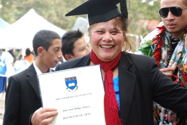 Camille Te'o; Brothers Graduation; Aunty Joy being capped