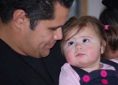 Camille Teo; Anastacia & Dad; Daddys little girl..so cute!!