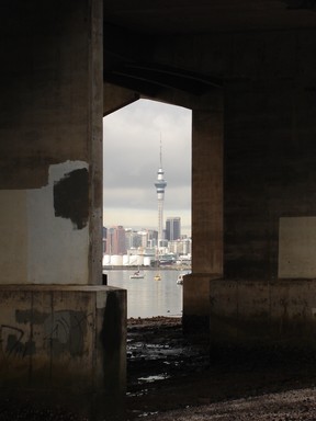 NORTHCOTE POINT, UNDER HARBOUR BRIDGE