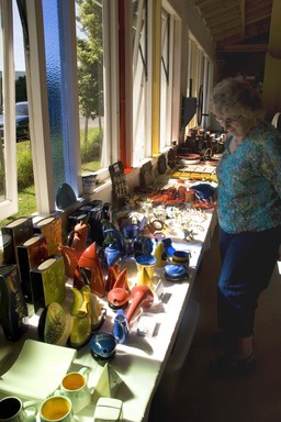 JOHN PIRTLE;THE BIG CLAY DAY OUT; Taken at Auckland Studio Potters Big Clay Day Out, held every December in Onehunga