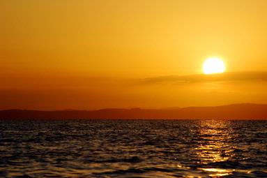 Floyd Pote;Sunset Beach;I took this photo at Browns Bay beach early in the morning on a fishing trip.