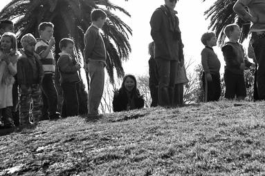 nyrelle Rowan;in the line for the slide at the zoo.; this is the slide