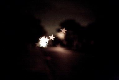 Katie Rewa Davies;Down the street;View of the street lights down my street in Sandringham