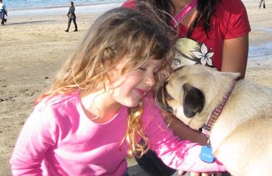 JERRY ZINN; INSTANT LOVE;These two really got on so well on Takapuna beach