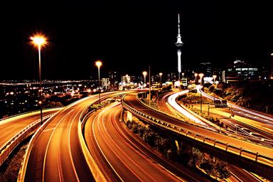 Jake Darwen; Spaghetti Junction; Auckland   Skytower.