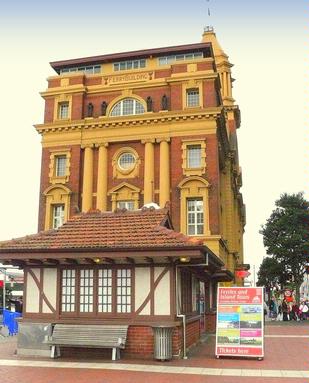 Alwynne Wedgwood; The Ferry Building; I took this photo the day Queens Wharf was open to the public.