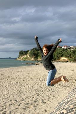 Jo Rowley; Beach Fun; St Heliers Beach