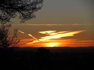  View from Glenfield Cemetery