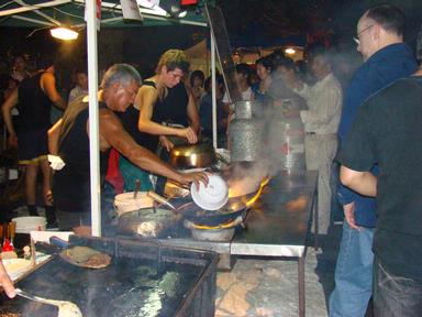 Paul Barrett; Mussel Cooking;Lantern Fesival 2010