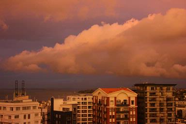 Annie Irving;More rain coming; This month I've been watching the dramatic weather from my inner city apartment.