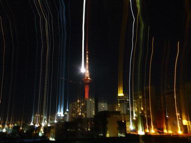 Ajay Ravi;Auckland citye at night; Effect of slow shutter