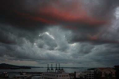 Annie Irving;Thunder storm; This month I've been watching the dramatic weather from my inner city apartment.