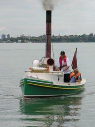 Judy Klaus; steaming; school holiday programme at Voyager museum