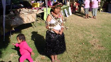  Young lady waiting to perform