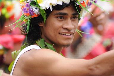 Tuvalu island dancers were all jubilant, and it gave sheer joy watching them enjoy every moment. So energetic and joyful the dances were, we were all cheering them up, singing along (at least hymning along). It was great fun.