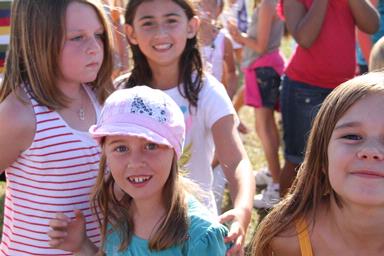 Michael Crake;Girls at play ;My daughter and friends at school picnic Albany 2010