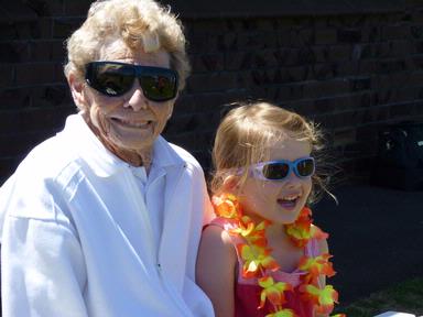 Rosemarie Driver;Great Aunt Hilda and Emily; Enjoying a day at Bowls