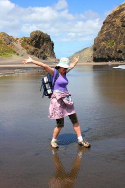 Tolya Chernyshev;Dancing on the water;Whatipu, Waitakere