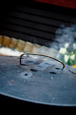Chamalie Jayaweera; End of summer bbq; West Auckland backyard
