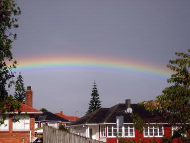 Phong Nguyen;Rainbow colour;An early morning rainbow