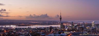 Meru Muhamadi;Dusk; shot from top of mt eden