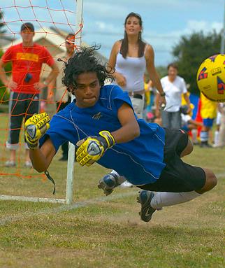 John Ling; We didn't win but never lose! Real great save!; These pictures were taken from the Auckland Football Association Premier Division soccer matches in Wesley Auckland (Mt. Roskill). To express the Kiwis respected the All White team great performances in the Soccer World Cup 2010, particularly the Goal Keeper's most distinguished goal keeping throughout the games.