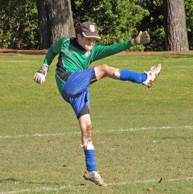 Dieter Dvorak; Goalie Kick