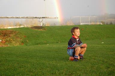 Jane Mason; Happiness; Photo taken pre game 745am