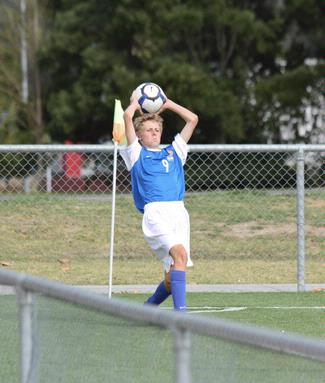 L Jacques; Determination; Player taking a throw in