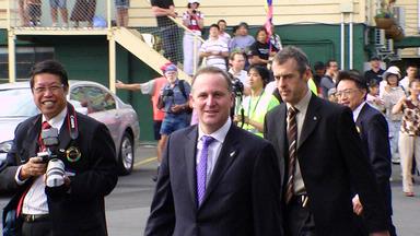 Helen Wong; John Key and Entourage; Auckland 2010