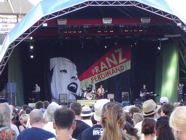 JD;Franz Ferdinand perform at Big Day Out 2006