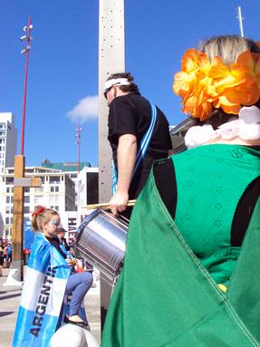 martin horspool; AK Samba drummers at 