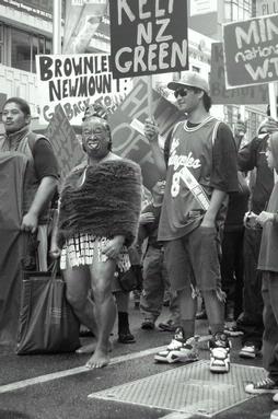 Karlyn Tefora; Maori Protest Movement ;Maori Protest Movement against Mining