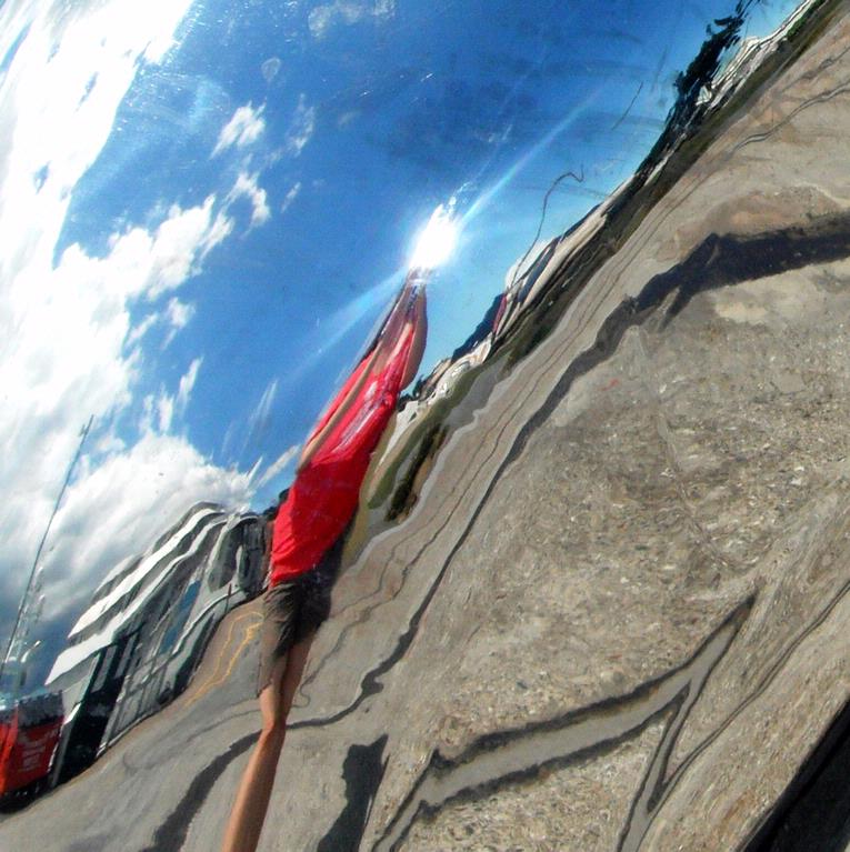 Kelly Chaston;Self Portrait;Wynyard Quarter Auckland