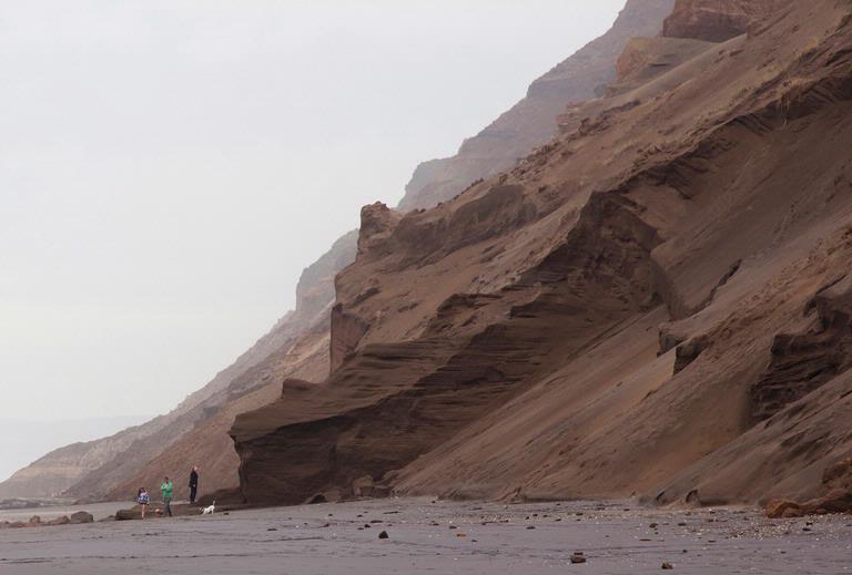 Cath Dine; Hamilton's Gap 2; Scale of the cliffs
