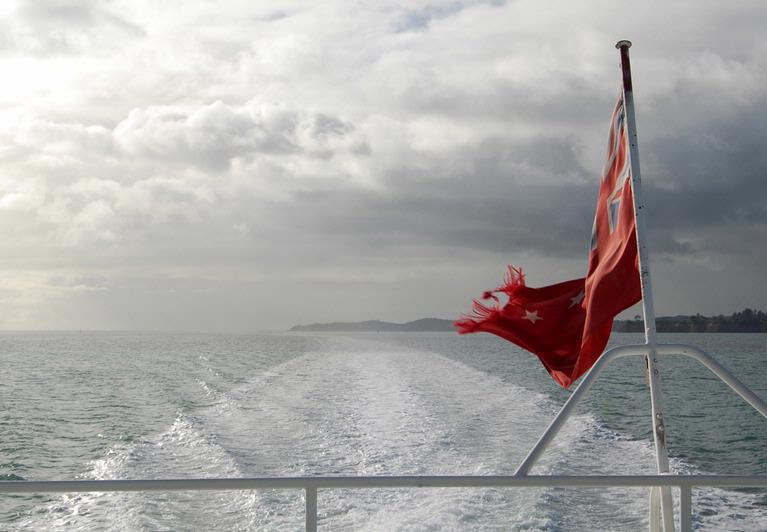 Alison Arnold; On the Ferry back from Waiheke
