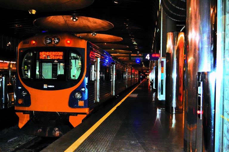 Calden Jamieson; Britomart auckland trains