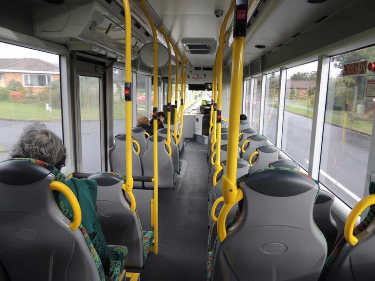 John McKillop; There's room for more.......01; Early morning bus trip from Howick to Manukau